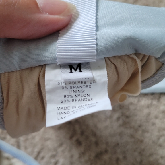 Zinke Bandeau Bikini Swimwear Light Blue - Picture 7 of 8